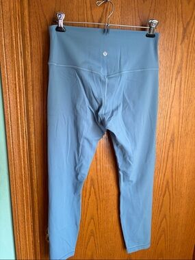 Lululemon Light Blue High-Rise Leggings